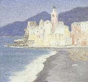 Joseph E.Southall Camogli oil painting on canvas